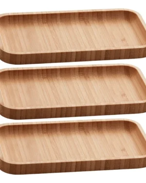 Bandejas De Bambu